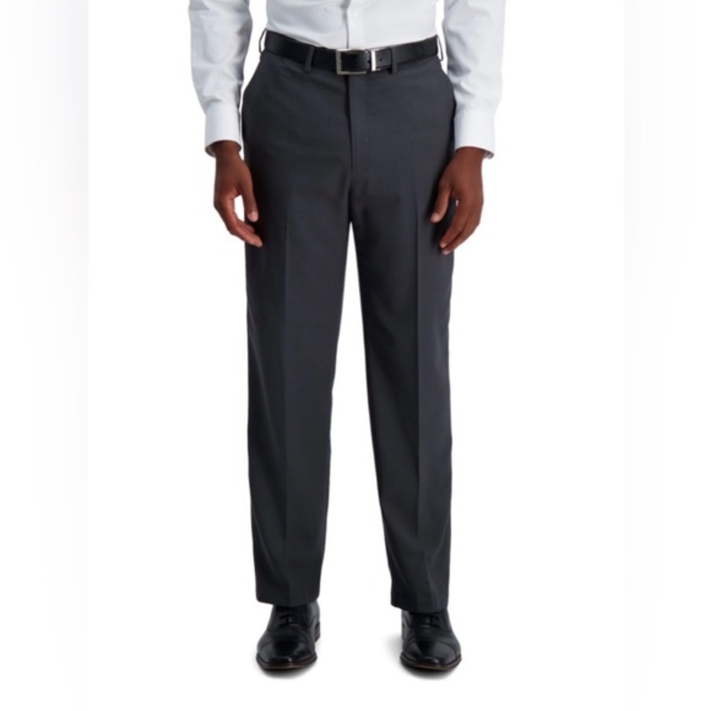 Haggar Men's Dress Pants in Charcoal